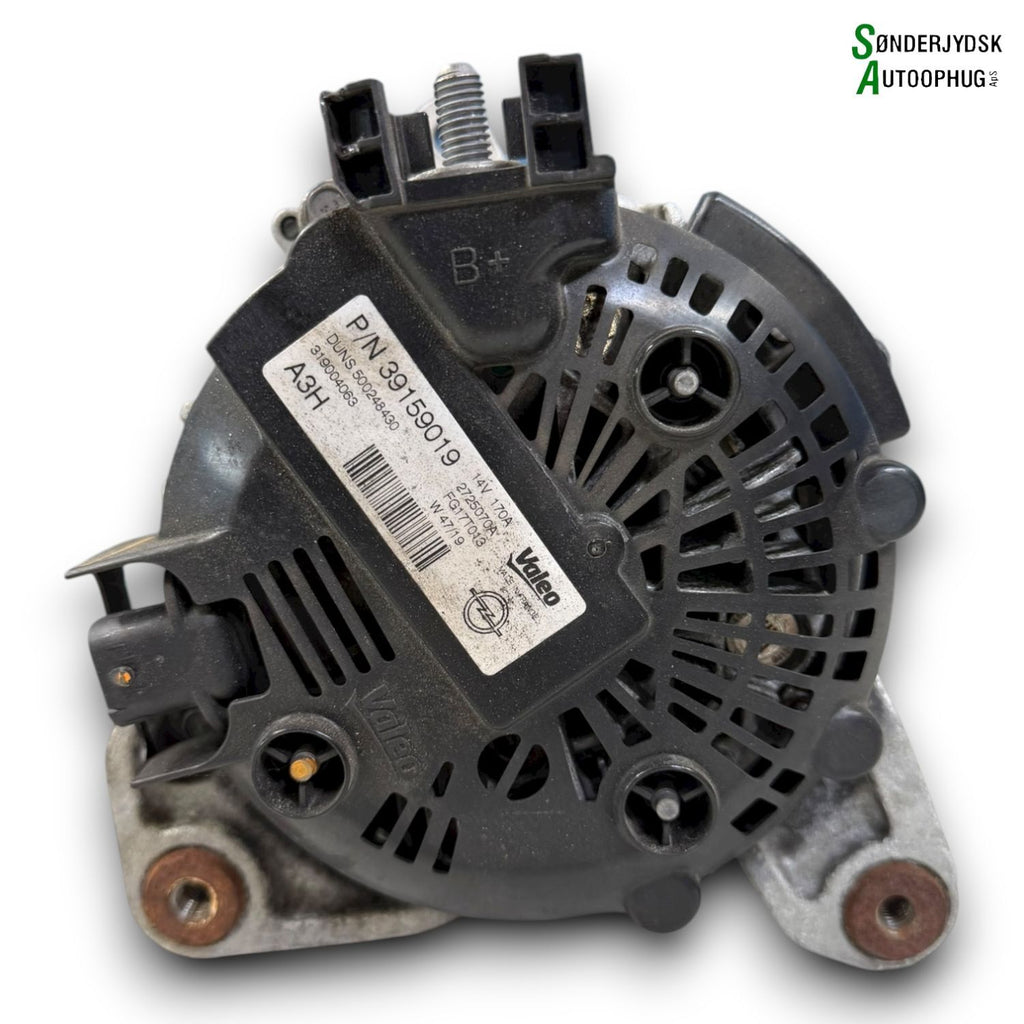 Opel Astra K Generator Med OEM Nr. YR00130080 Fra Opel Ophugger