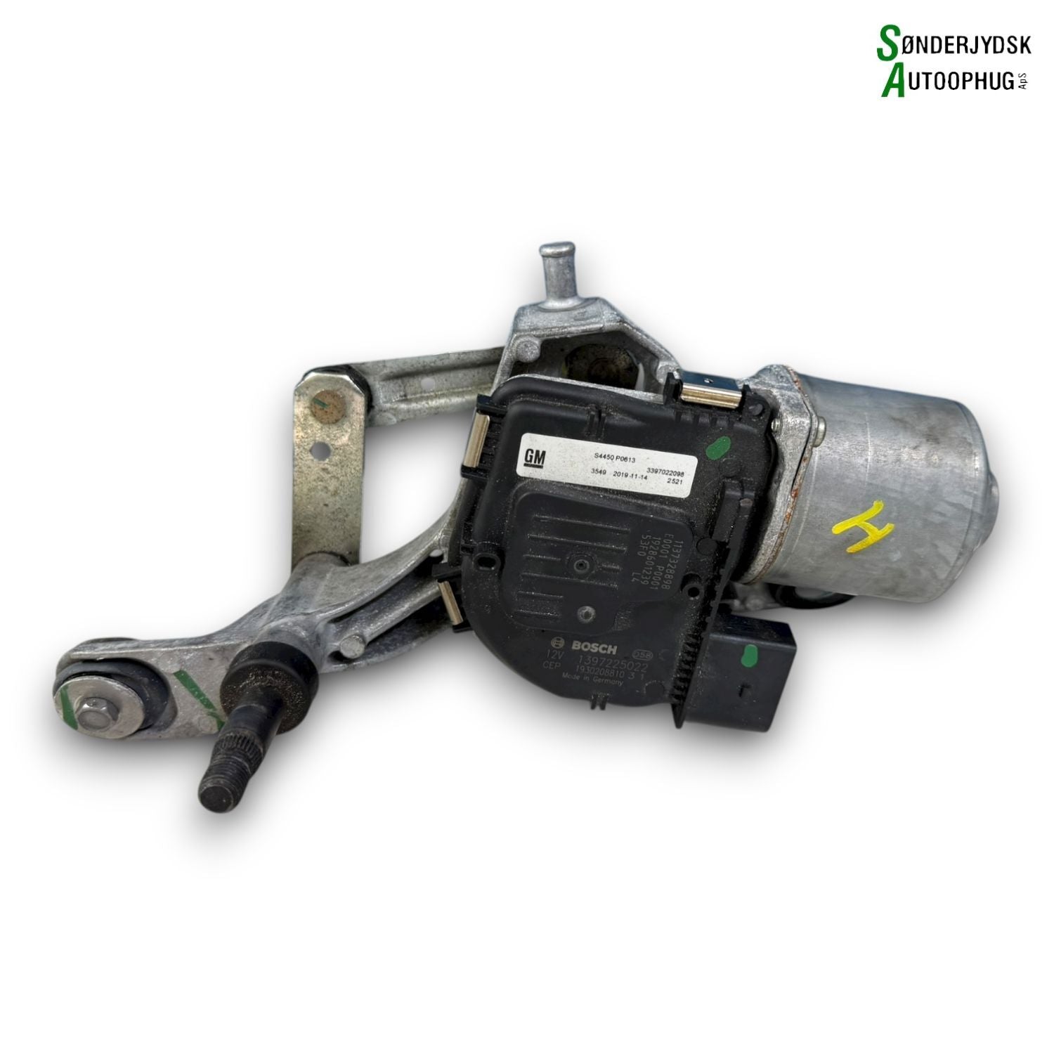 Opel Astra K Viskermotor Med OEM Nr. 39116194 Fra Opel Ophugger