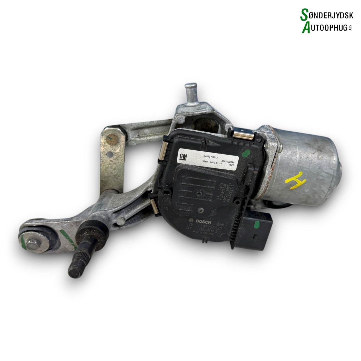 Opel Astra K Viskermotor Med OEM Nr. 39116194 Fra Opel Ophugger