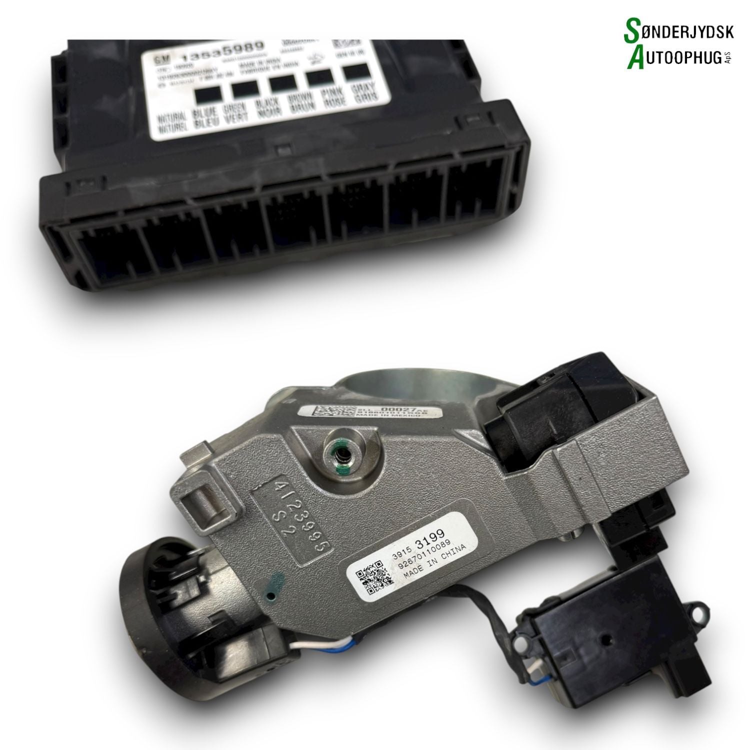 Opel Astra K Startspærre Med OEM Nr. 55515689 Fra Opel Ophugger