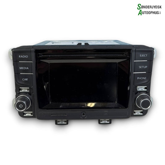 VW Polo 6C Radio, Multi Display Med OEM Nr. 6C0035869B Fra VW Ophugger