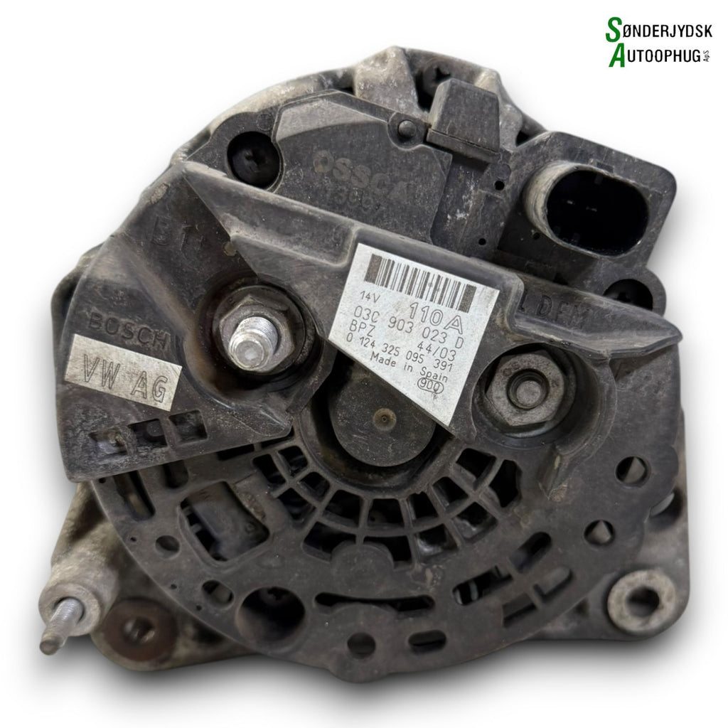 VW Golf 5 1K Generator Med OEM Nr. 03C903023D Fra VW Ophugger
