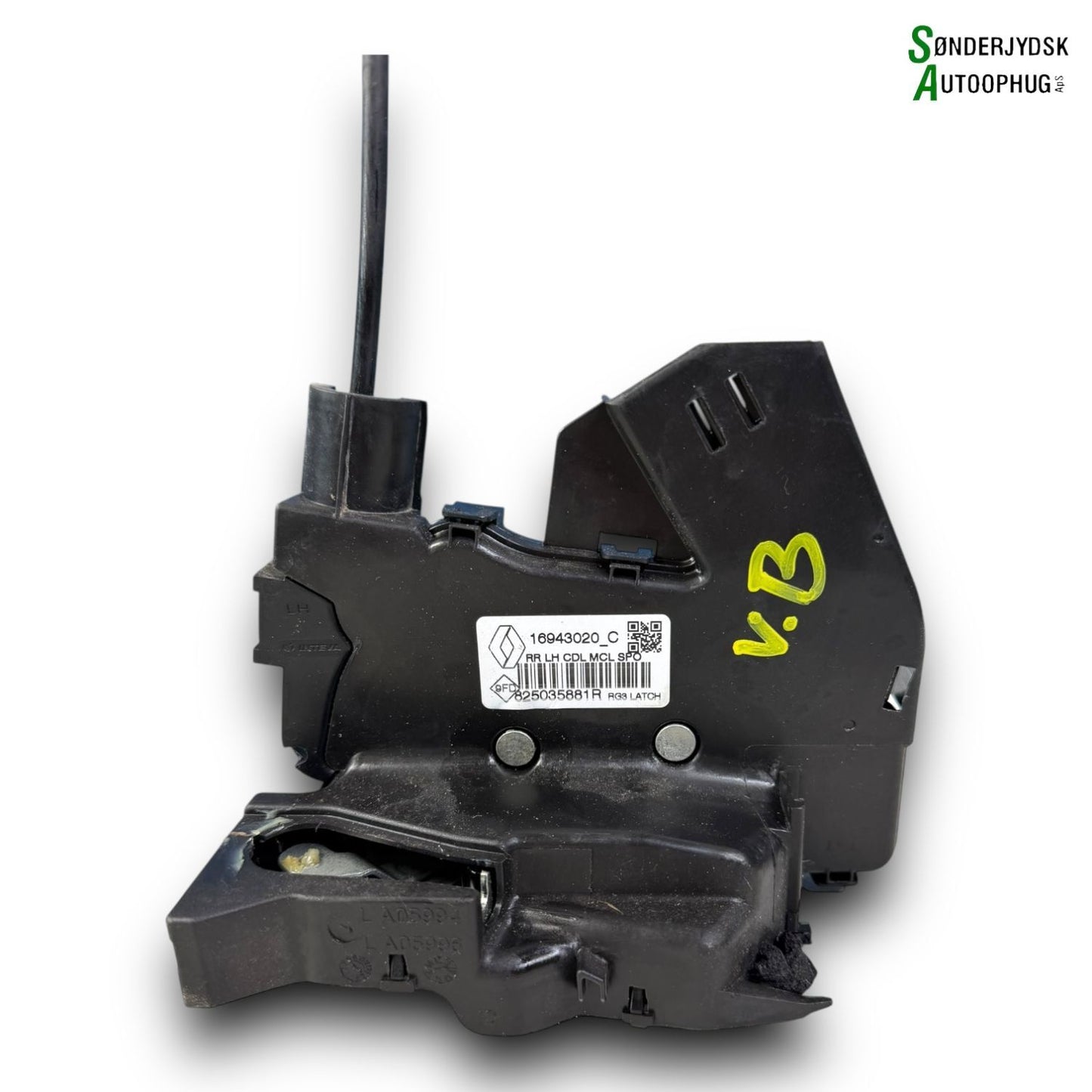 Renault Megane 4 Dørlås Med OEM Nr. 825037601R Fra Renault Ophugger