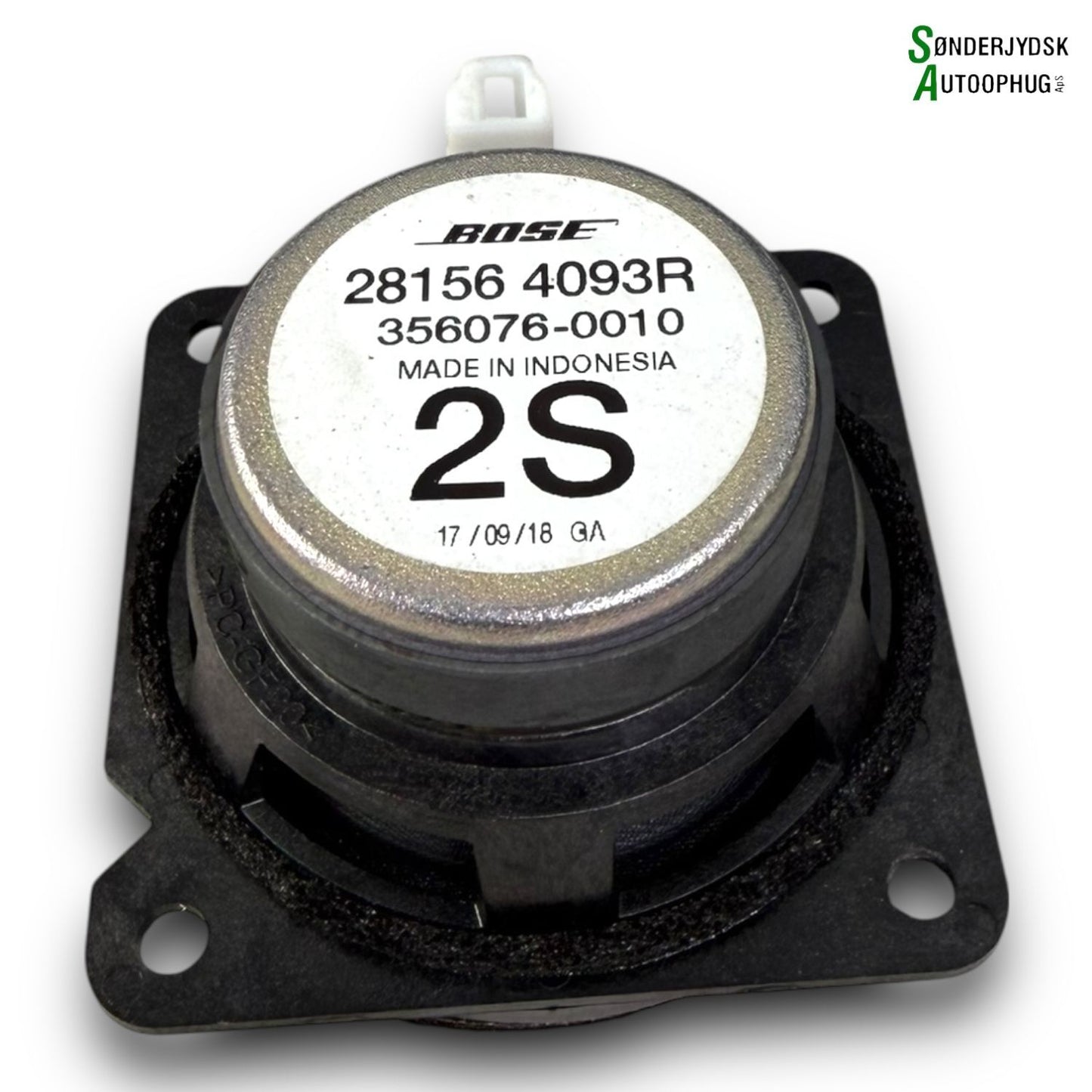 Renault Megane 4 Højttaler Med OEM Nr. 281564093R Fra Renault Ophugger