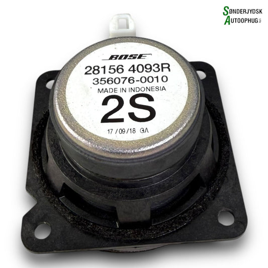 Renault Megane 4 Højttaler Med OEM Nr. 281564093R Fra Renault Ophugger