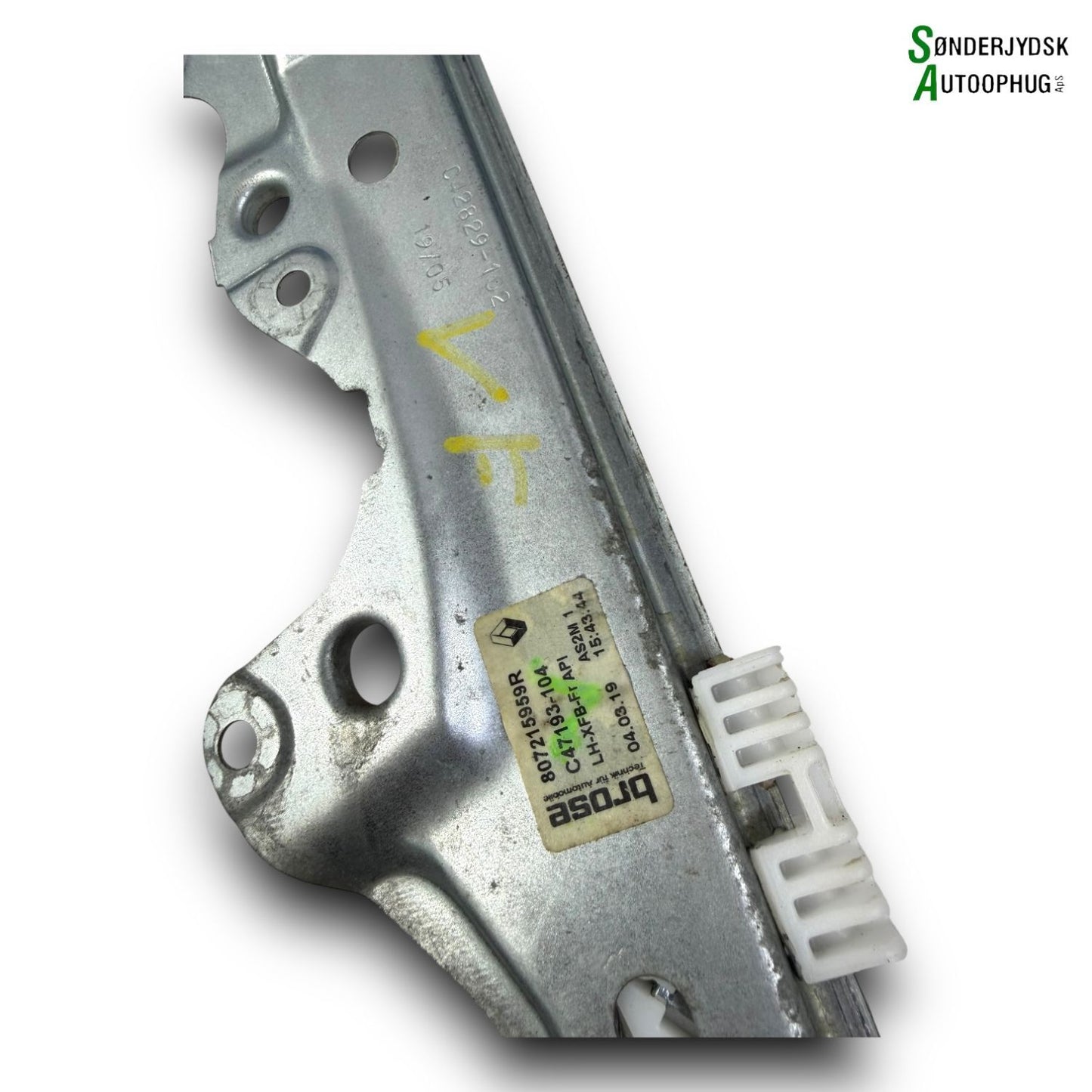 Renault Megane 4 Rudemotor - Rudehejs Med OEM Nr. 807215959R Fra Renault Ophugger