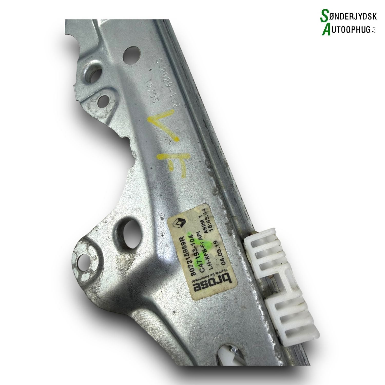 Renault Megane 4 Rudemotor - Rudehejs Med OEM Nr. 807215959R Fra Renault Ophugger