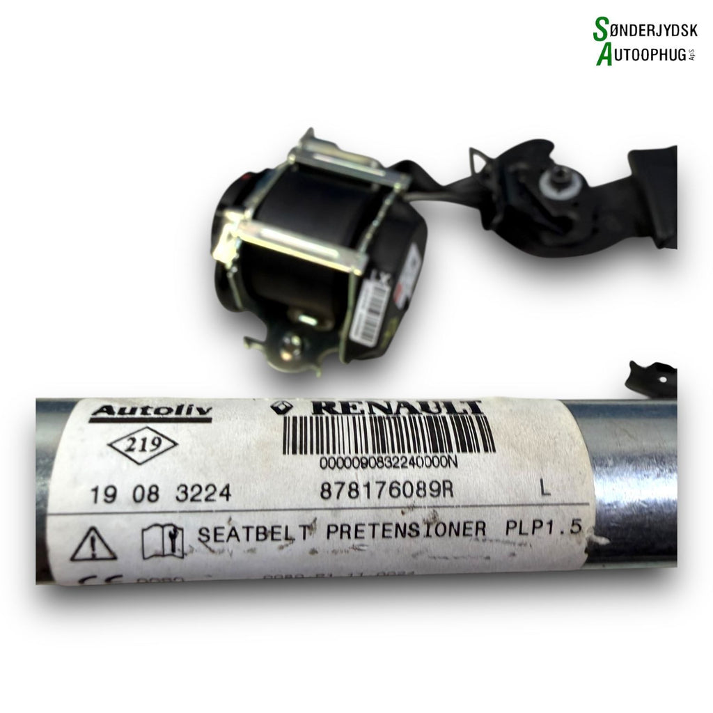 Renault Megane 4 Sikkerhedsseler For Med OEM Nr. 868852833R Fra Renault Ophugger