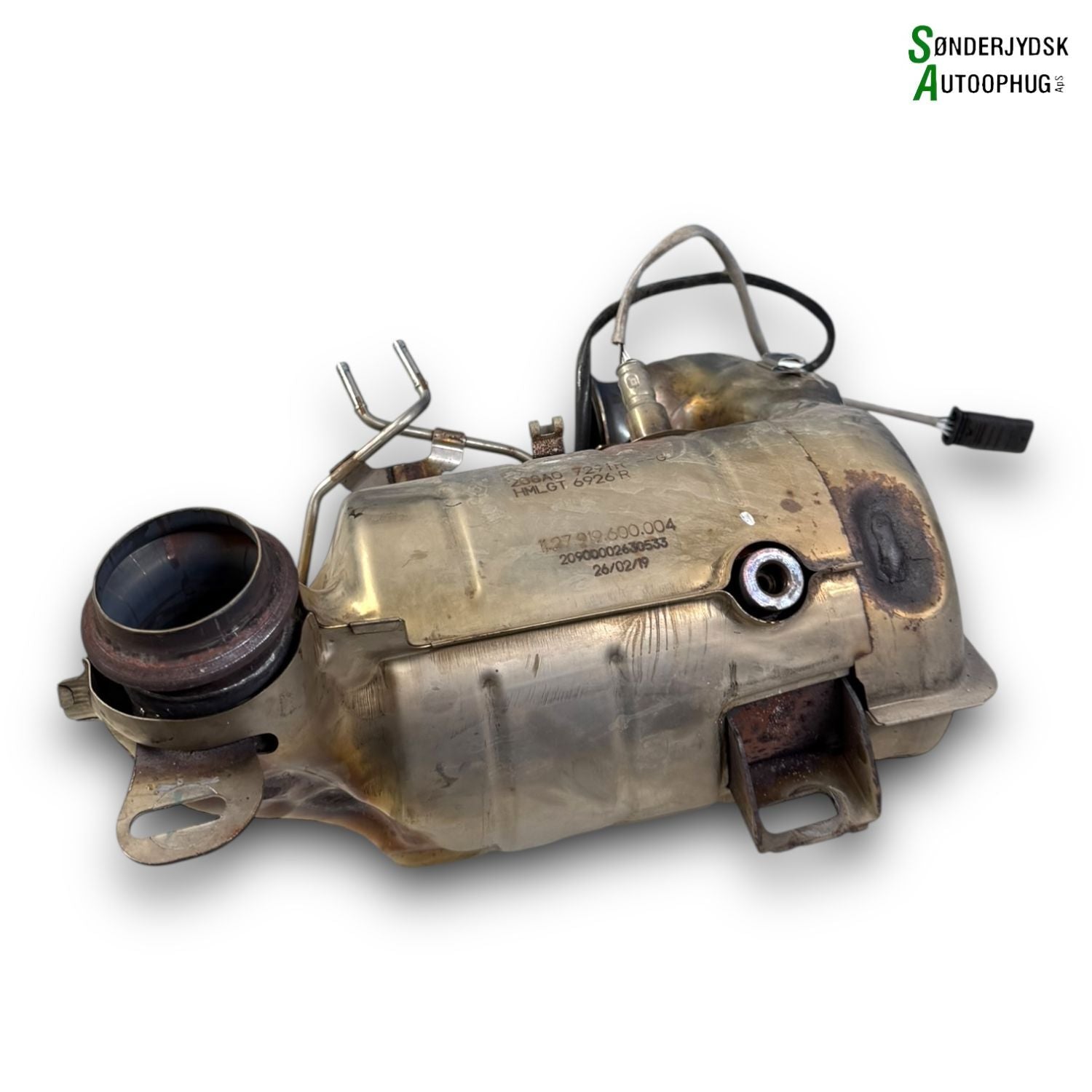 Renault Megane 4 Katalysator Med OEM Nr. 208A07291R Fra Renault Ophugger