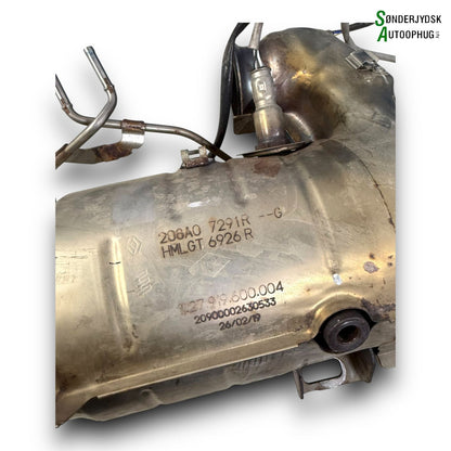 Renault Megane 4 Katalysator Med OEM Nr. 208A07291R Fra Renault Ophugger