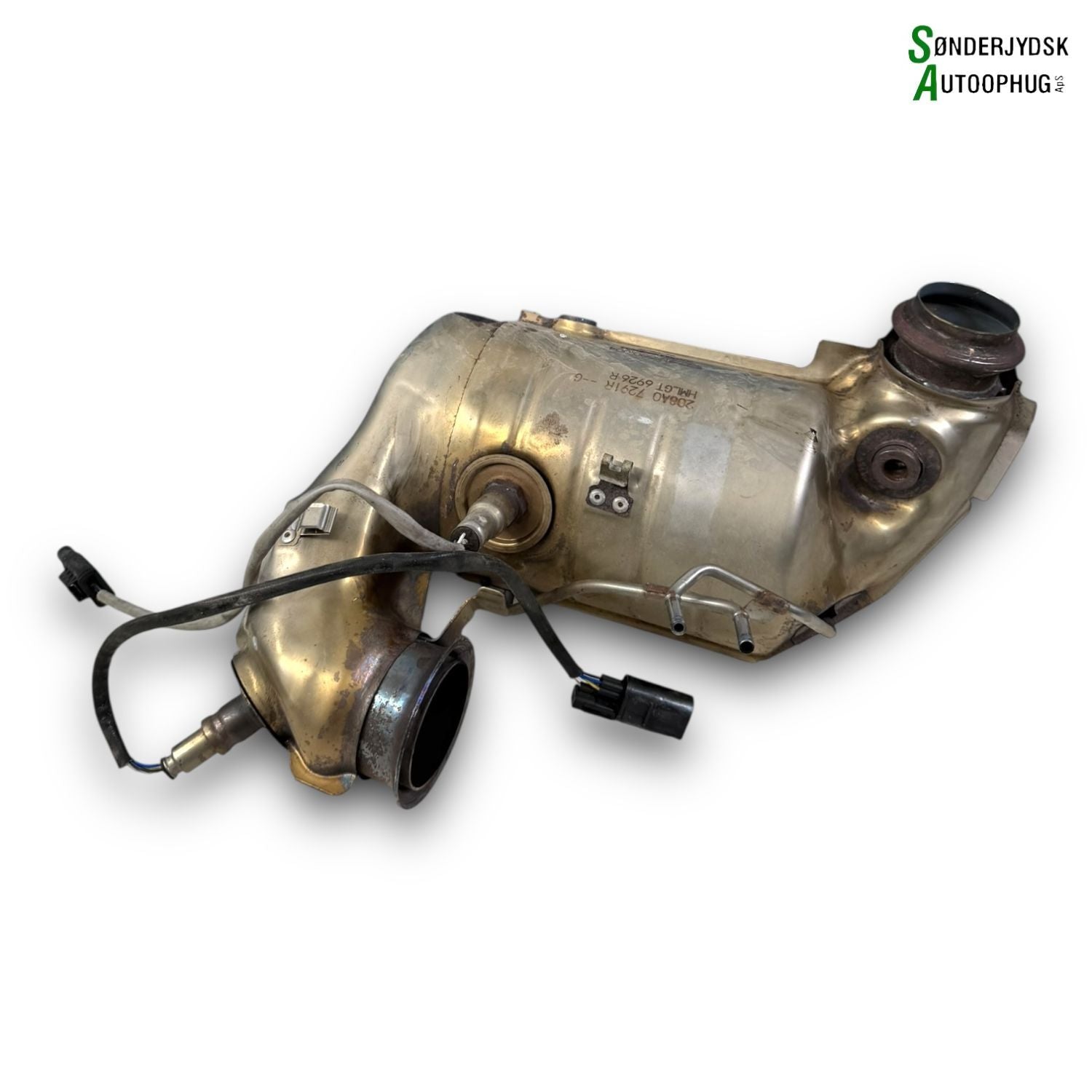 Renault Megane 4 Katalysator Med OEM Nr. 208A07291 Fra Renault Ophugger