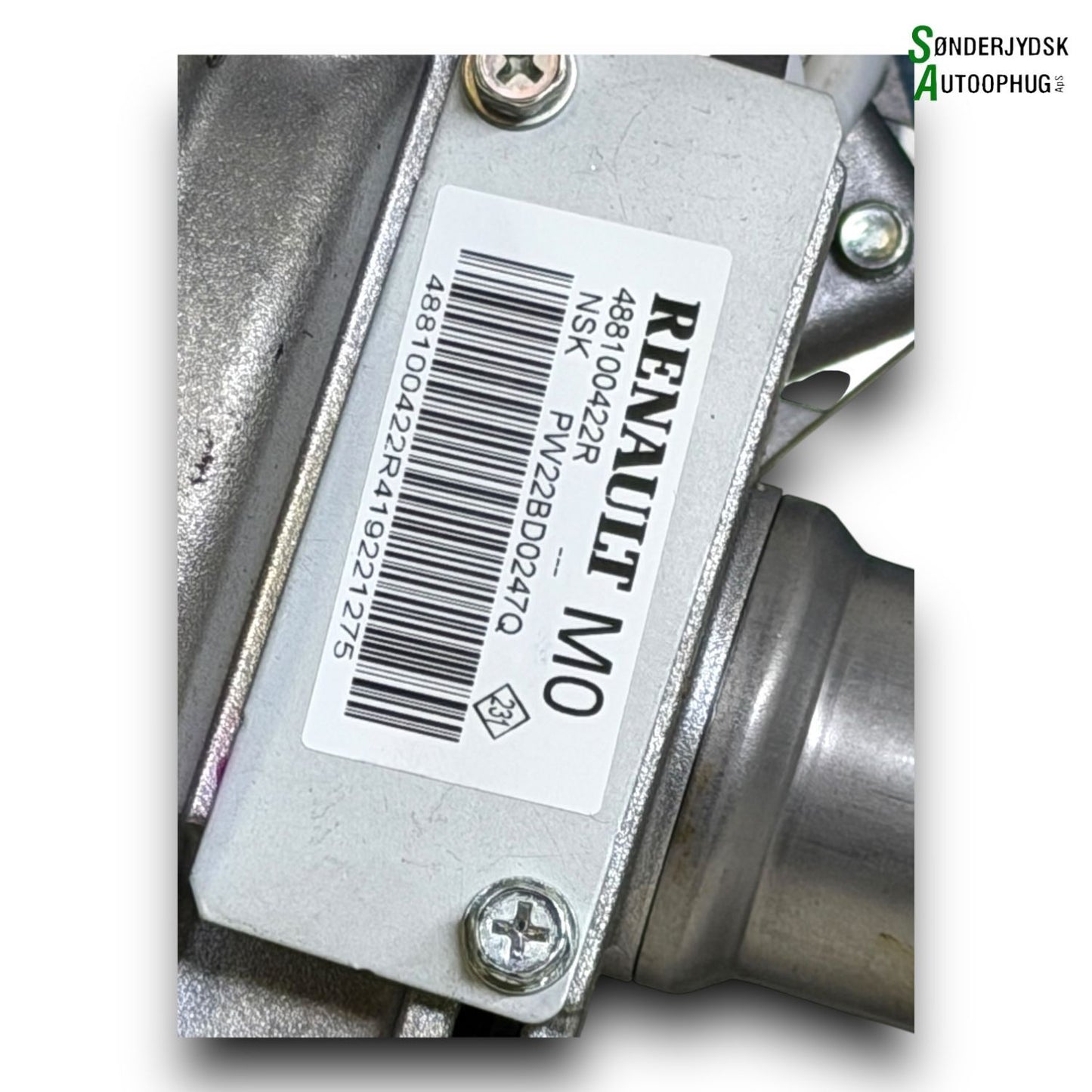 Renault Megane 4 Ratstamme M/El-Servo Med OEM Nr. 488100812R Fra Renault Ophugger