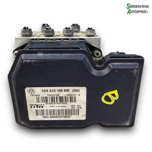 VW Passat 3C ABS Pumpe Med OEM Nr. 3AA614109BMBEF Fra VW Ophugger