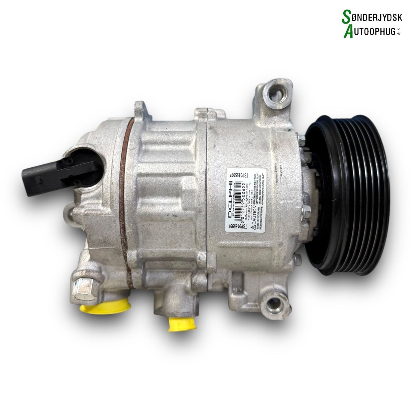 VW Passat 3C Aircondition Pumpe Med OEM Nr. 6QD820803 Fra VW Ophugger