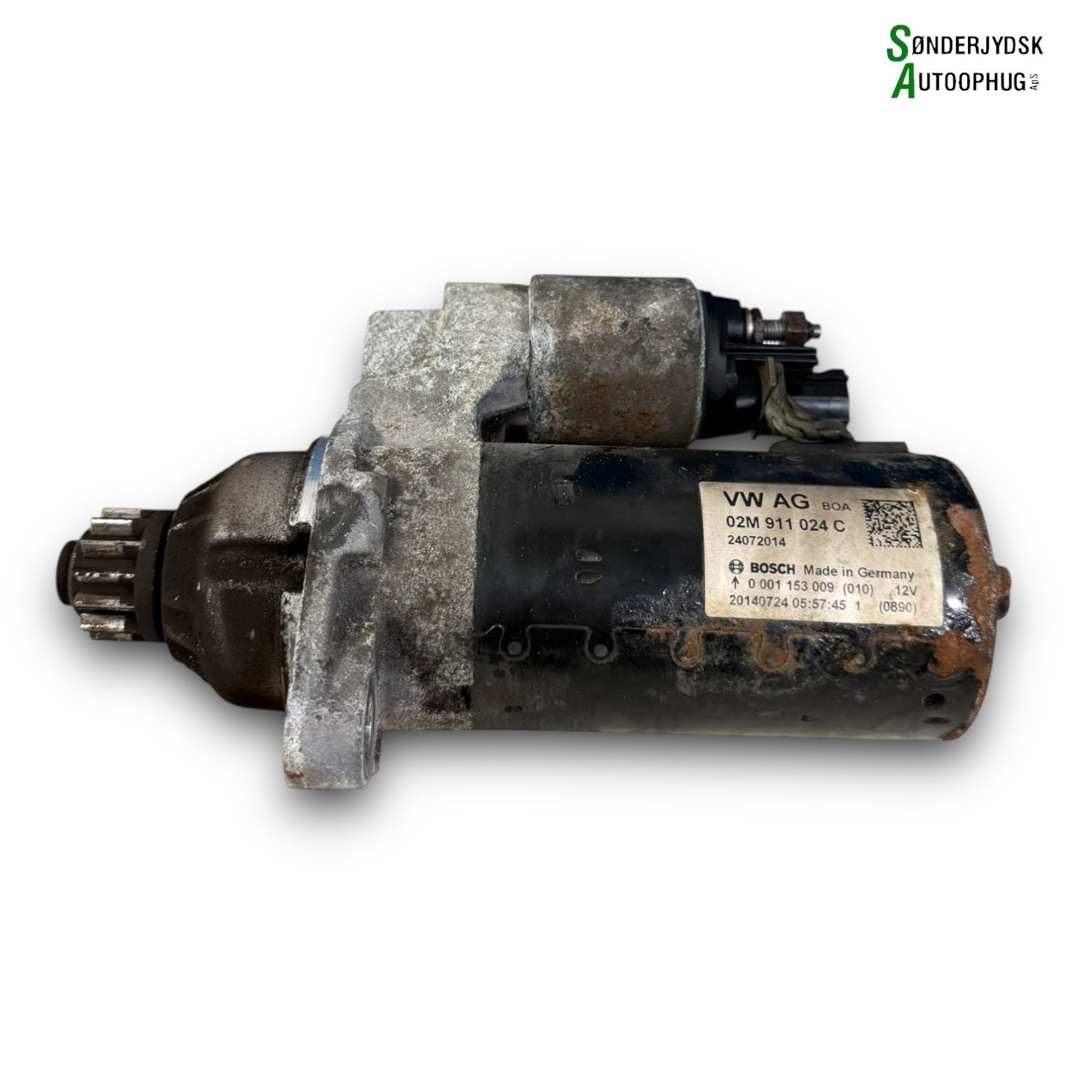 VW Passat 3C Starter Med OEM Nr. 02M911024GX Fra VW Ophugger