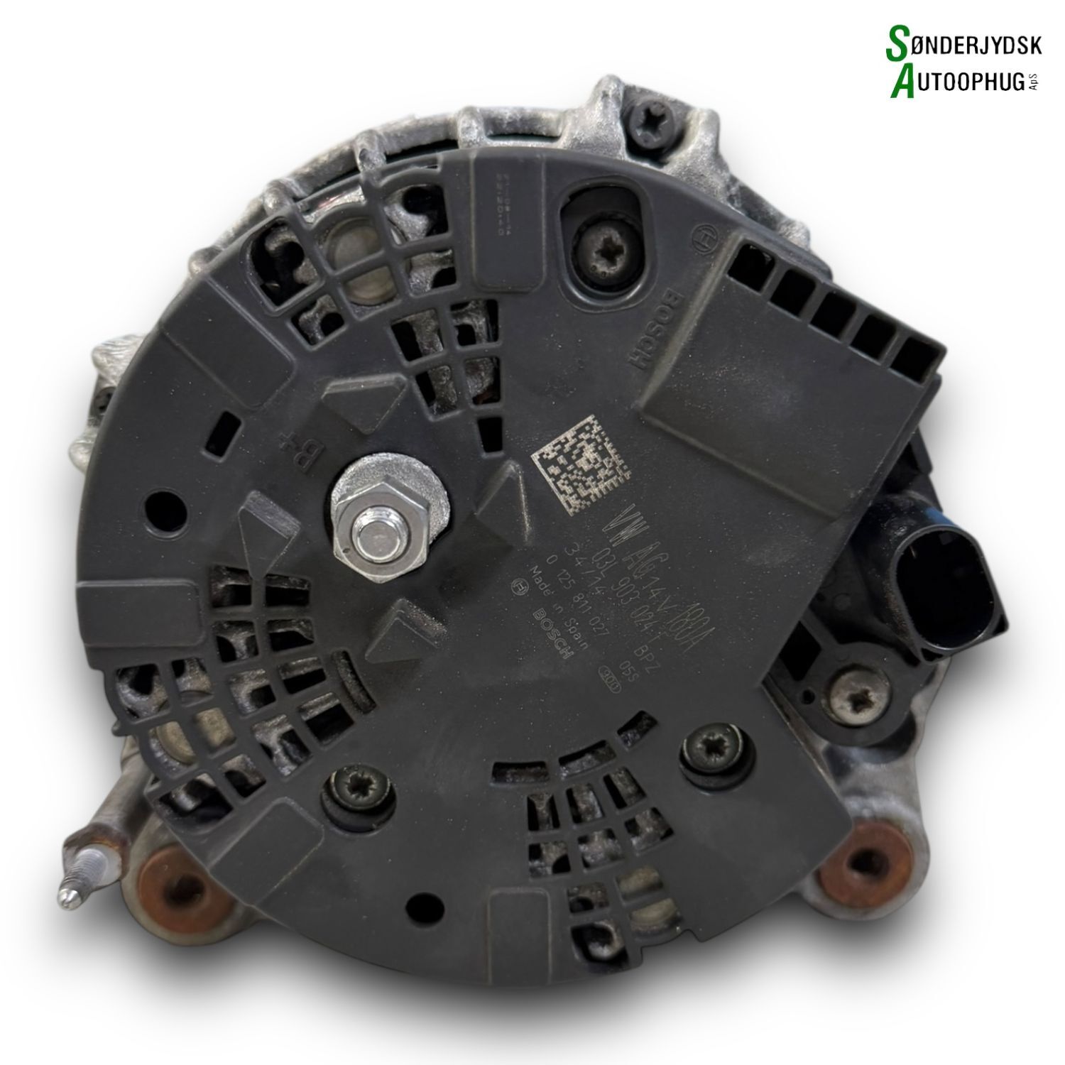 VW Passat 3C Generator Med OEM Nr. 03L903024K Fra VW Ophugger