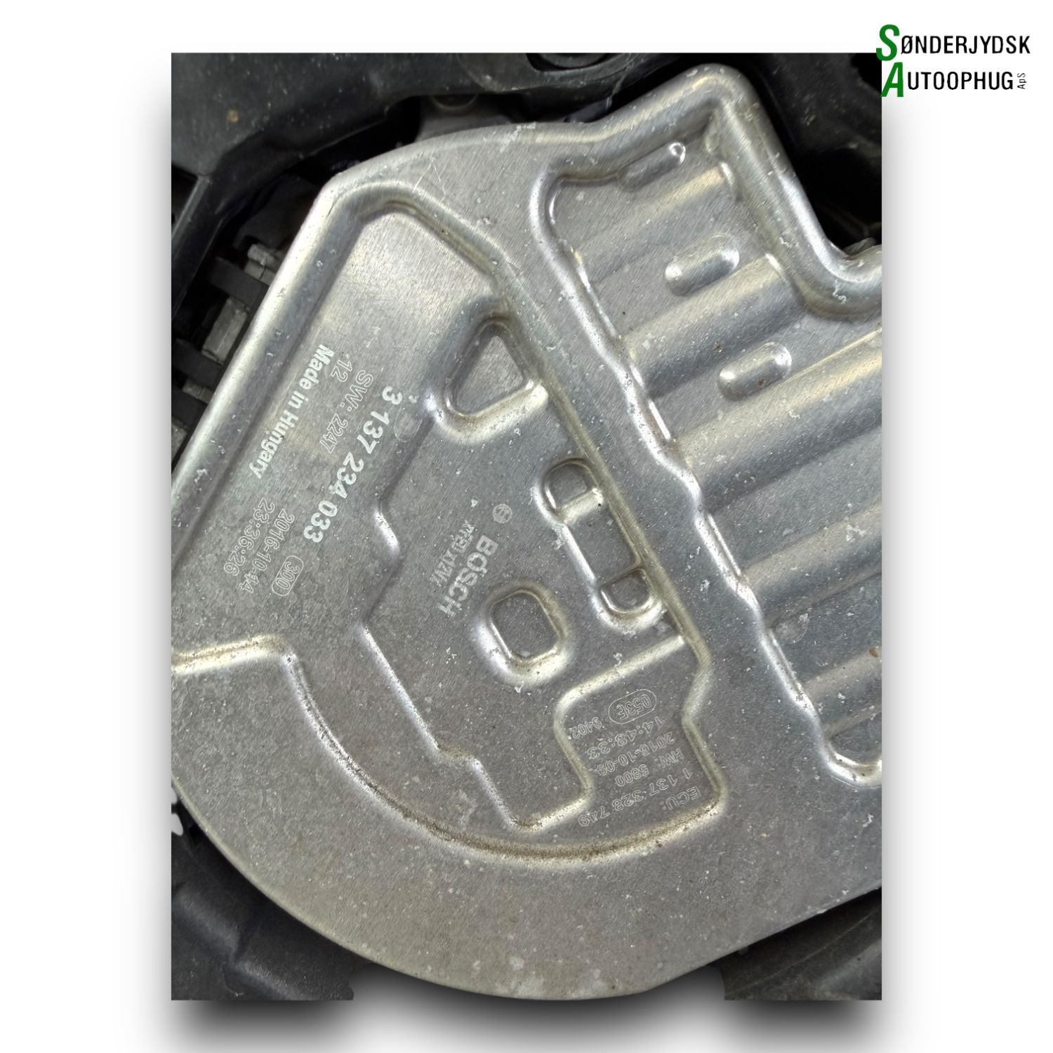 Opel Astra K Kølerblæser El Med OEM Nr. 97331392 Fra Opel Ophugger