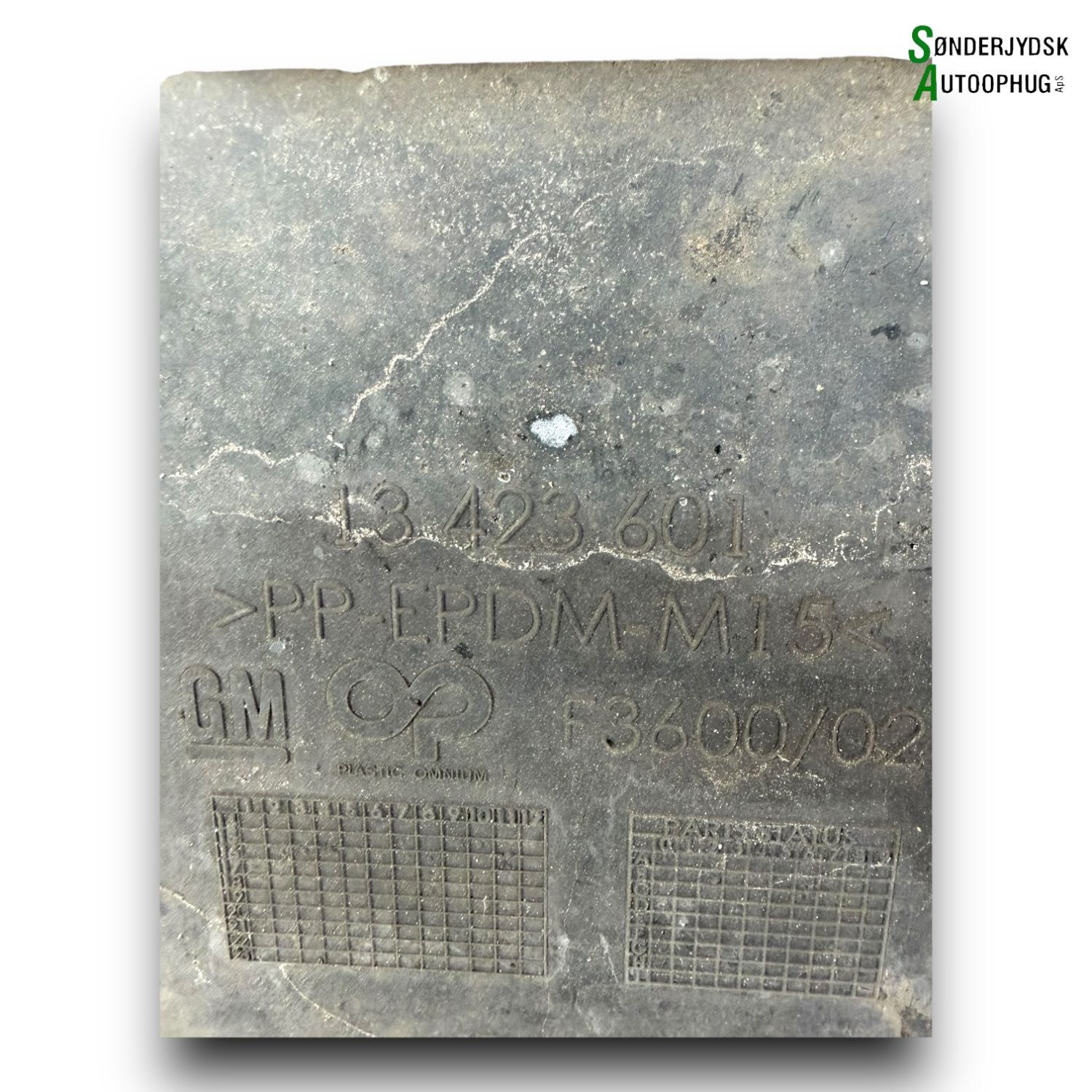 Opel Astra K Motorskjold, Bund Med OEM Nr. 13423601 Fra Opel Ophugger