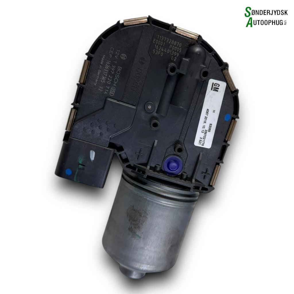 Opel Astra K Viskermotor Med OEM Nr. 39018769 Fra Opel Ophugger