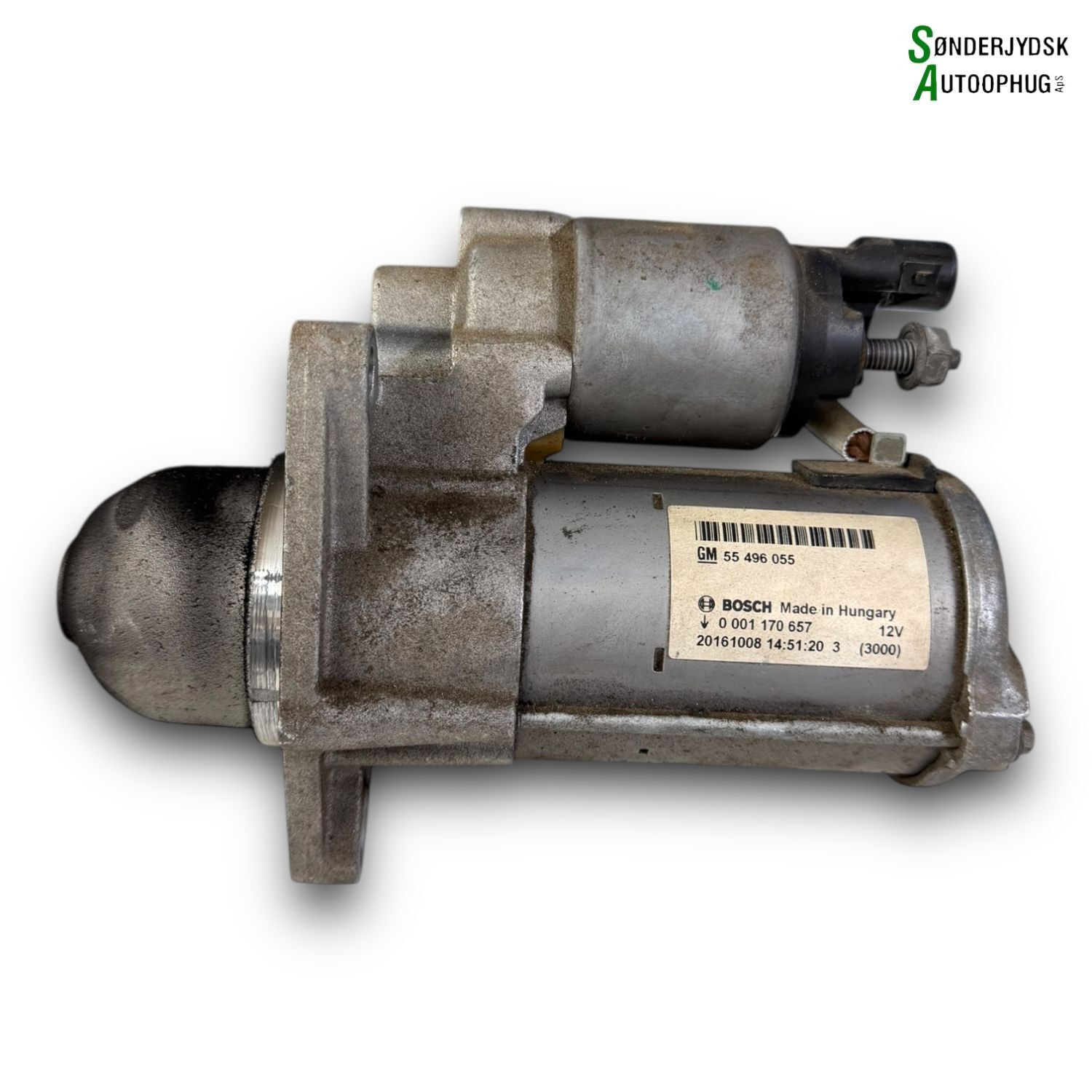 Opel Astra K Starter Med OEM Nr. 55502420 Fra Opel Ophugger