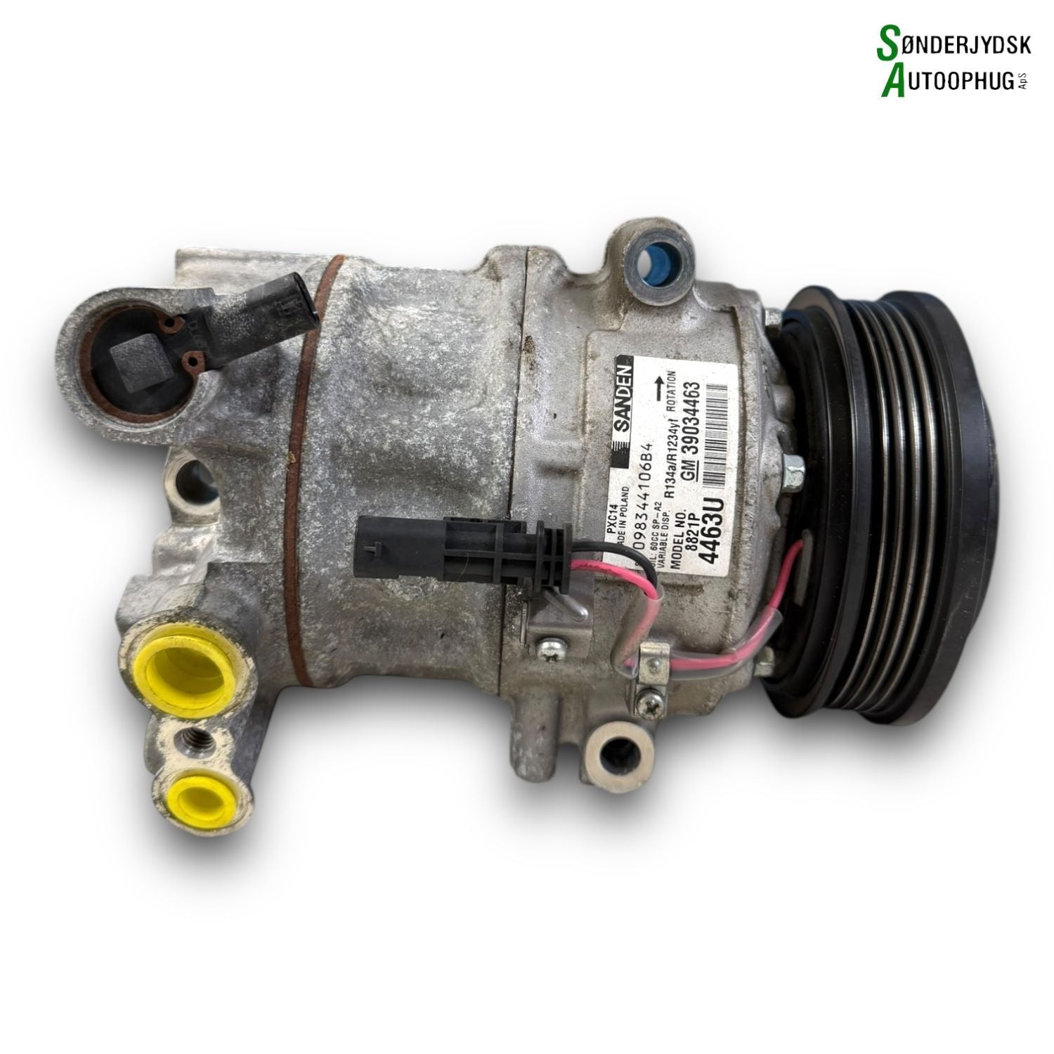 Opel Astra K Aircondition Pumpe Med OEM Nr. 39069800 Fra Opel Ophugger