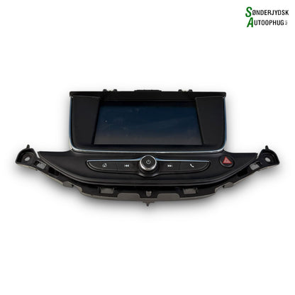 Opel Astra K Radio, Multi Display Med OEM Nr. 42342511 Fra Opel Ophugger