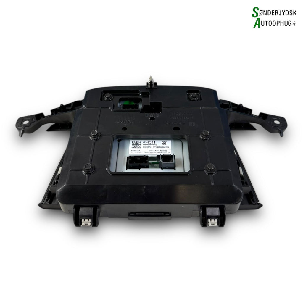 Opel Astra K Radio, Multi Display Med OEM Nr. YR00289580 Fra Opel Ophugger