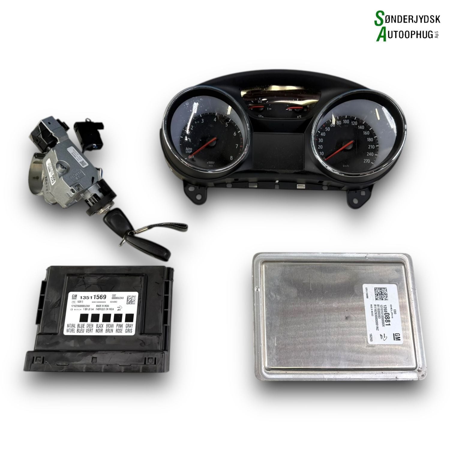 Opel Astra K Startspærre Med OEM Nr. 39102852 Fra Opel Ophugger