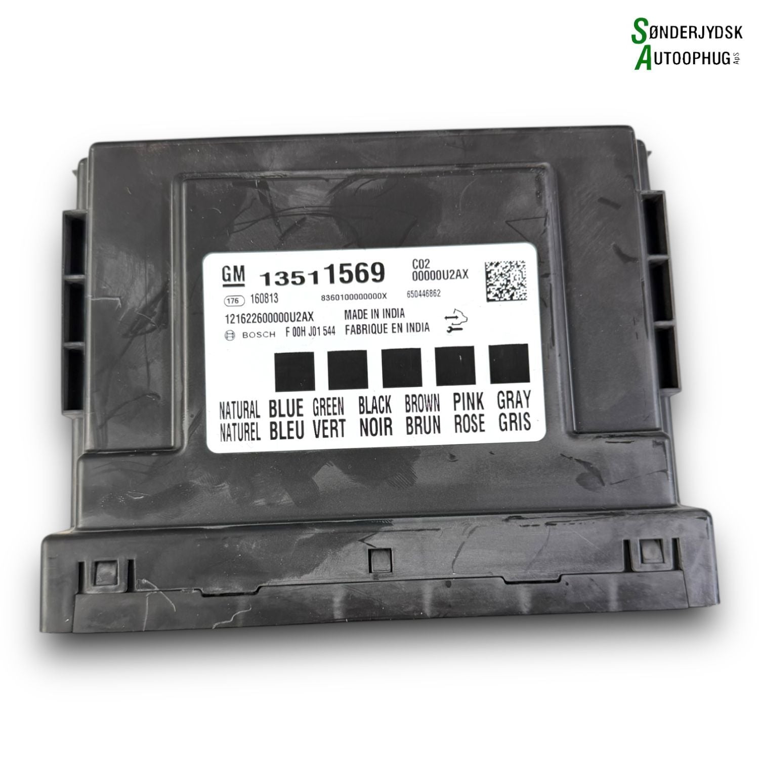 Opel Astra K Startspærre Med OEM Nr. 39085721 Fra Opel Ophugger