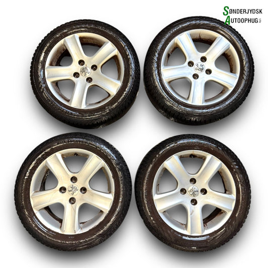 Peugeot 307 Fælge M/Vinter Dæk   Med OEM Nr. Ophugger Fra Peugeot Ophugger