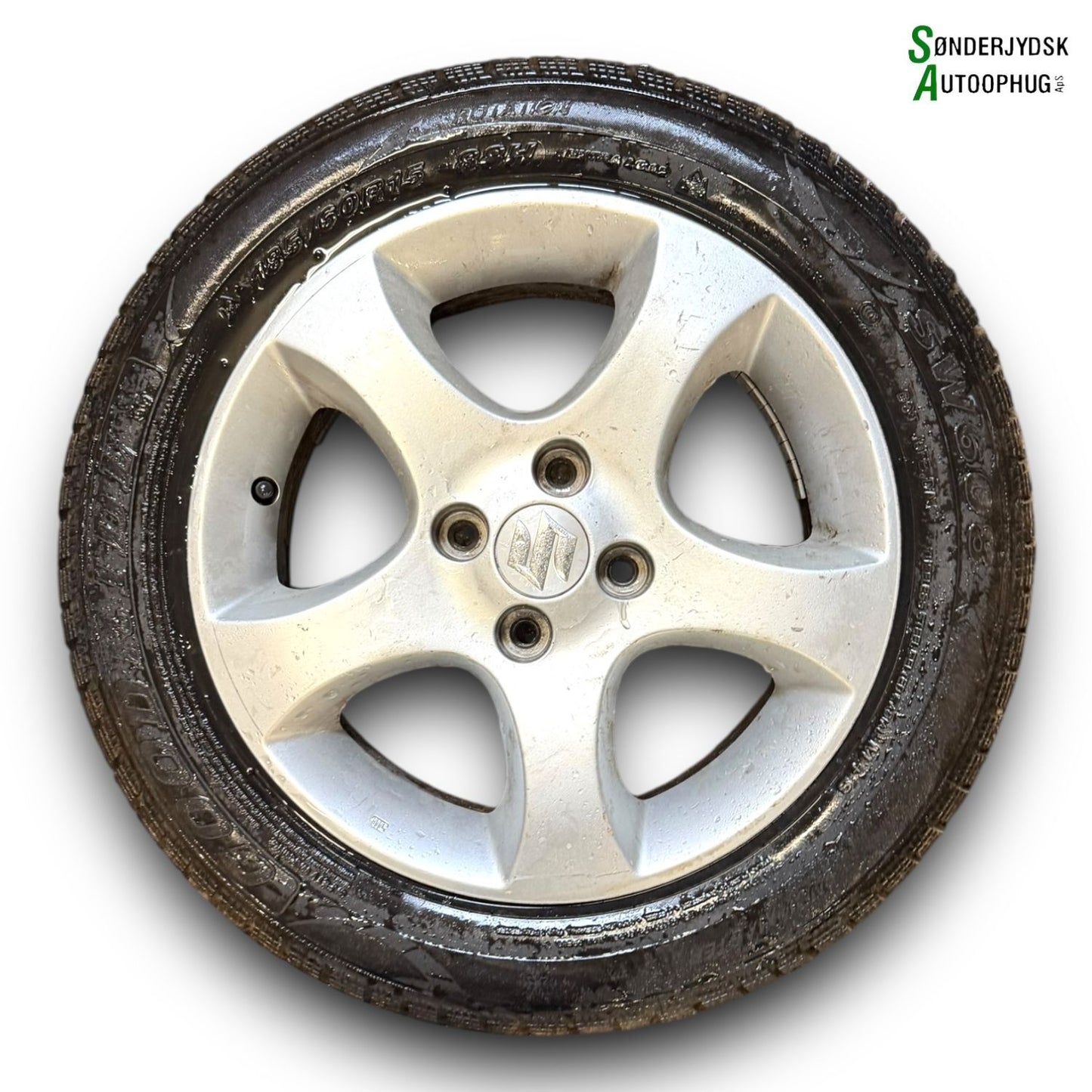 Suzuki Swift Fælge M/Vinter Dæk   Med OEM Nr. Ophugger Fra Suzuki Ophugger