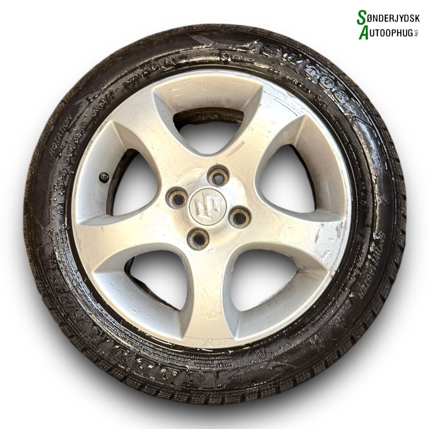 Suzuki Swift Fælge M/Vinter Dæk   Med OEM Nr. Ophugger Fra Suzuki Ophugger