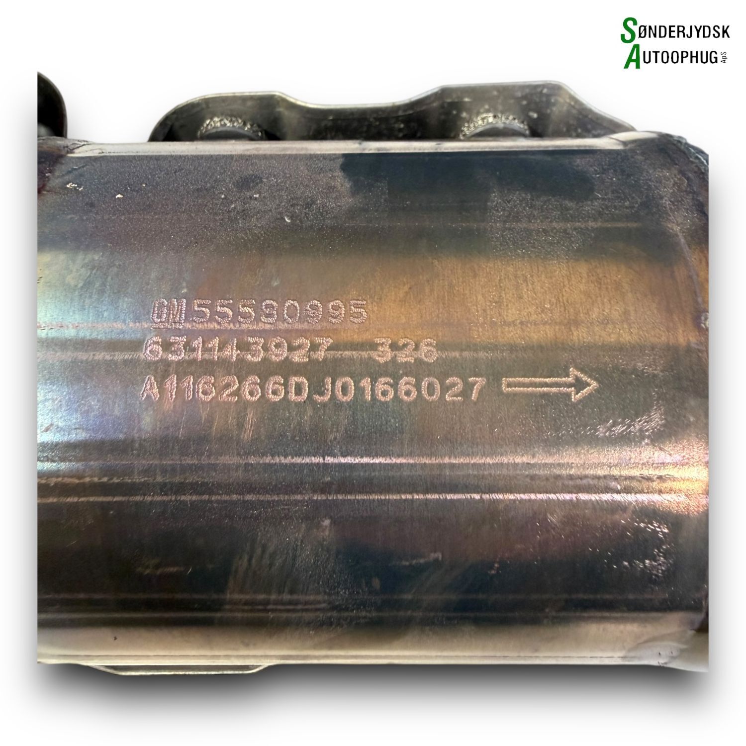 Opel Karl Katalysator Med OEM Nr. 25202390 Fra Opel Ophugger