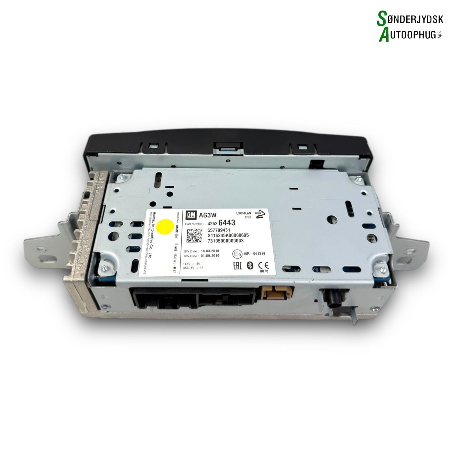 Opel Karl Radio Med OEM Nr. 42630768 Fra Opel Ophugger