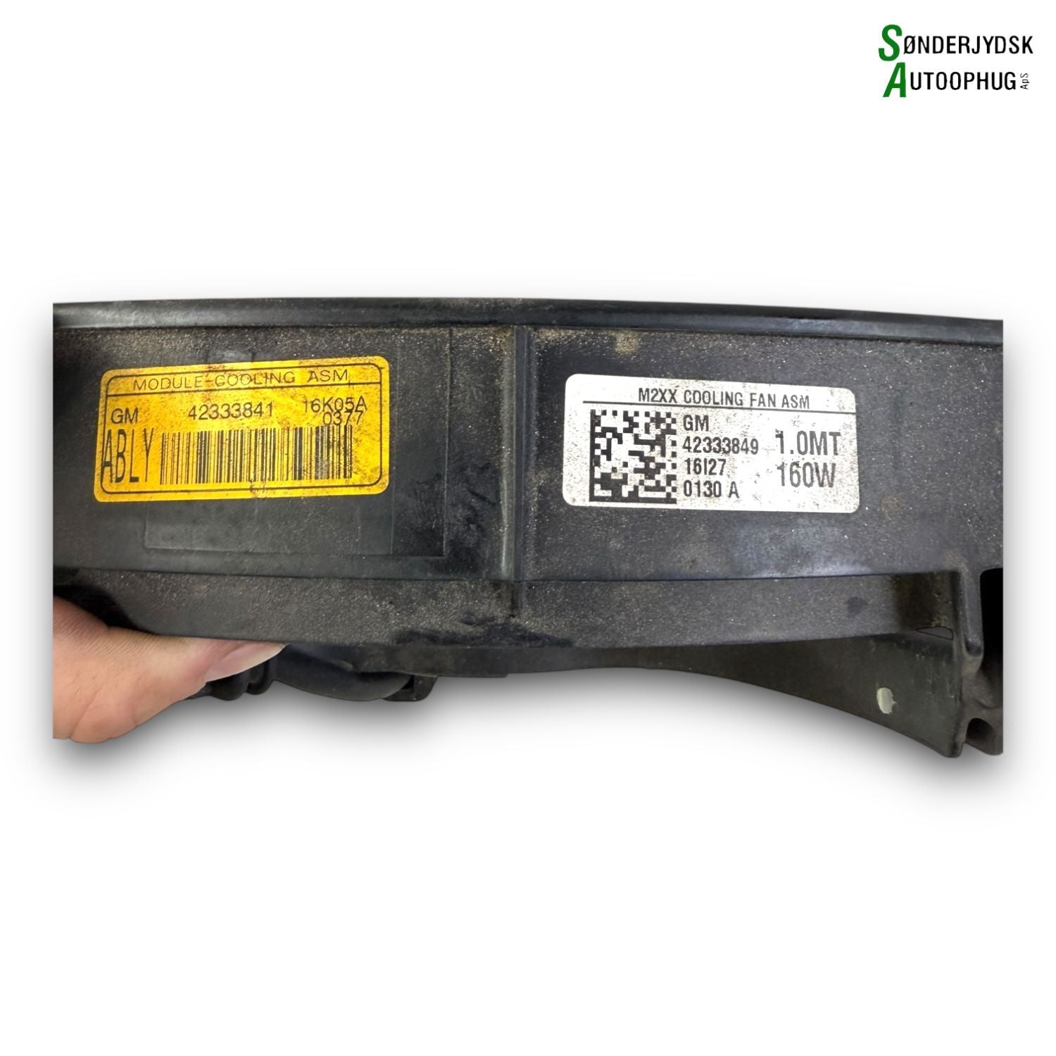 Opel Karl Kølerblæser El Med OEM Nr. 42333841 Fra Opel Ophugger