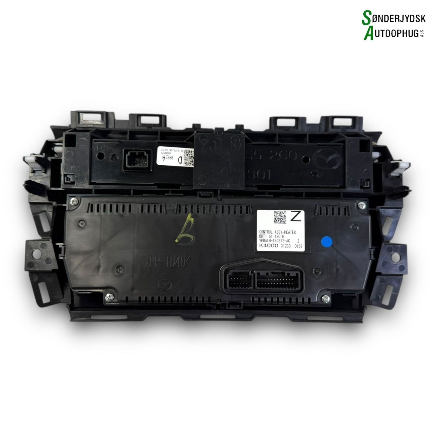 Mazda 3 BM Varmeregulering Med OEM Nr. BHT161190B Fra Mazda Ophugger