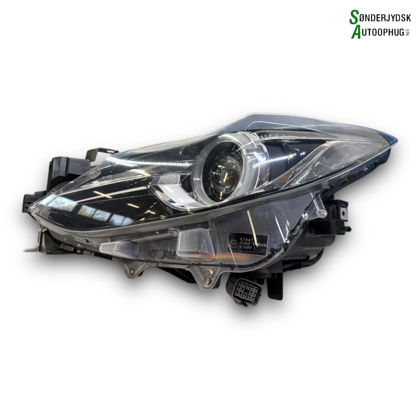 Mazda 3 BM Forlygte Med OEM Nr. BHR251041A Fra Mazda Ophugger