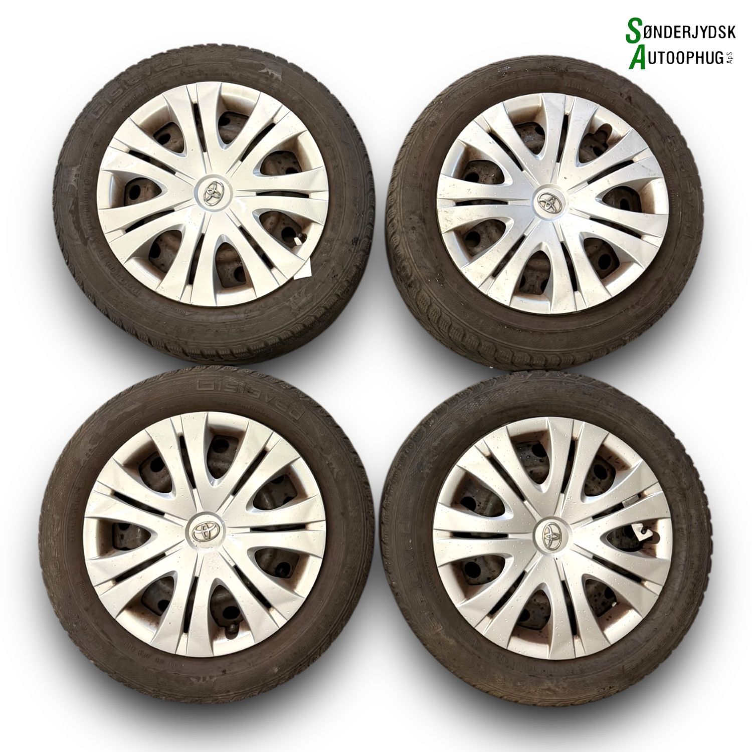 Toyota Auris E15 Fælge M/Vinter Dæk   Med OEM Nr. Ophugger Fra Toyota Ophugger