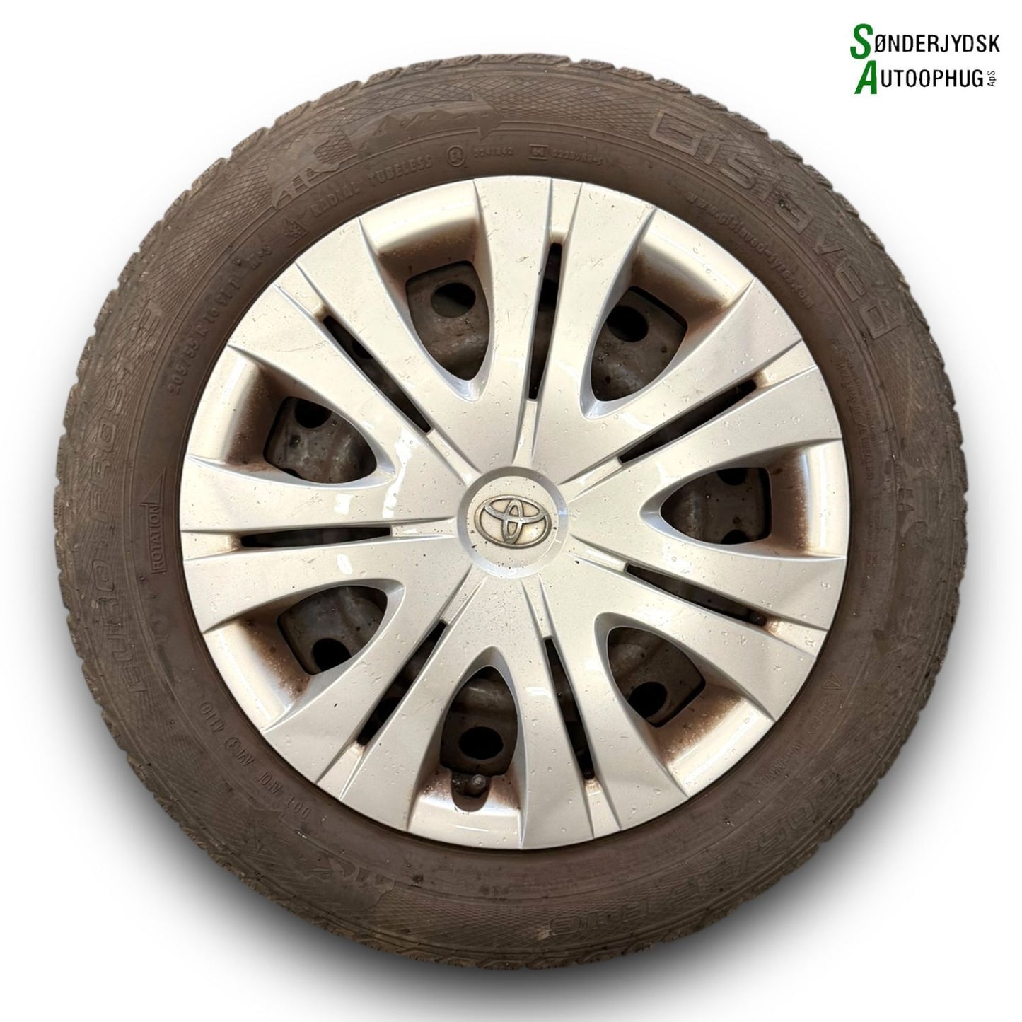Toyota Auris E15 Fælge M/Vinter Dæk   Med OEM Nr. Ophugger Fra Toyota Ophugger