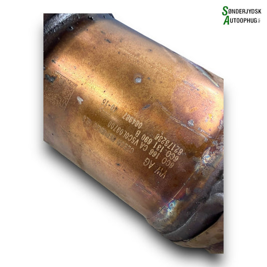 Skoda Rapid Katalysator Med OEM Nr. 6C0254501BX Fra Skoda Ophugger