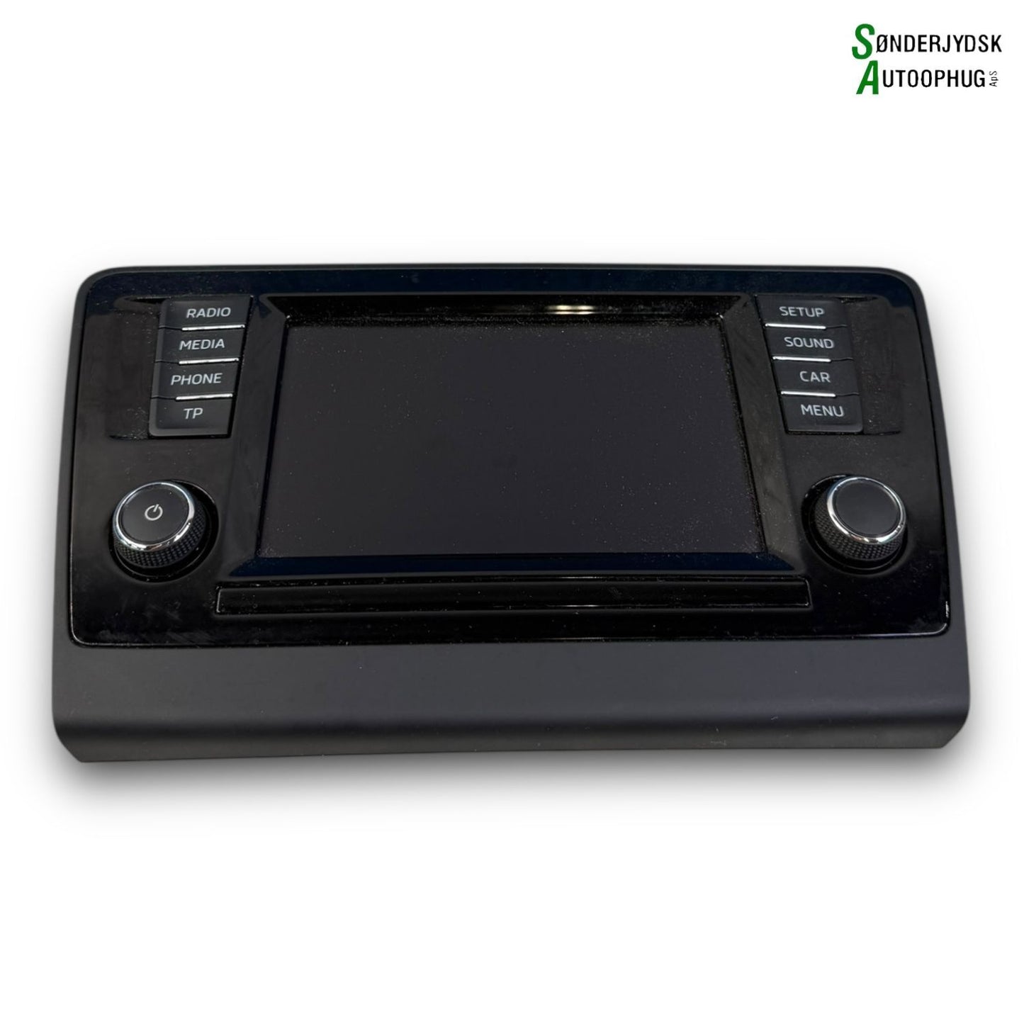 Skoda Rapid Radio, Multi Display Med OEM Nr. 5JA919604 Fra Skoda Ophugger
