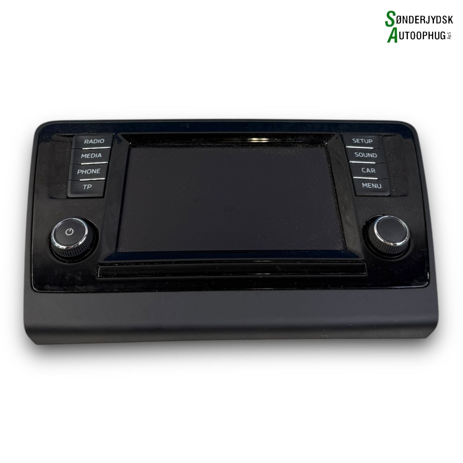 Skoda Rapid Radio, Multi Display Med OEM Nr. 5JA919604 Fra Skoda Ophugger