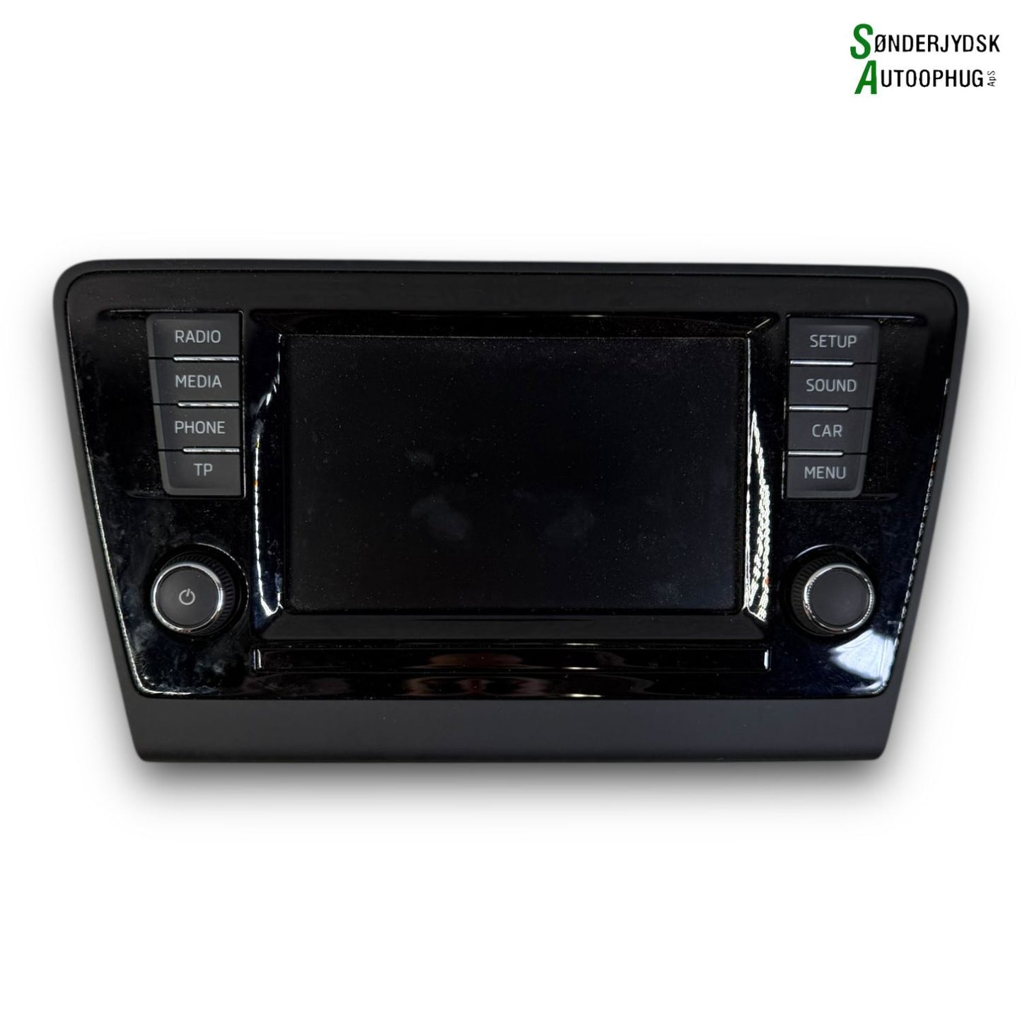 Skoda Rapid Radio, Multi Display Med OEM Nr. 5JA919604 Fra Skoda Ophugger
