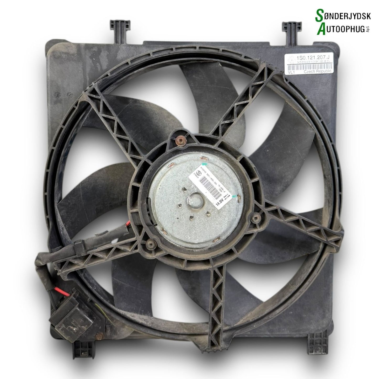 Seat Mii Kølerblæser El Med OEM Nr. 1S0121207J Fra Seat Ophugger