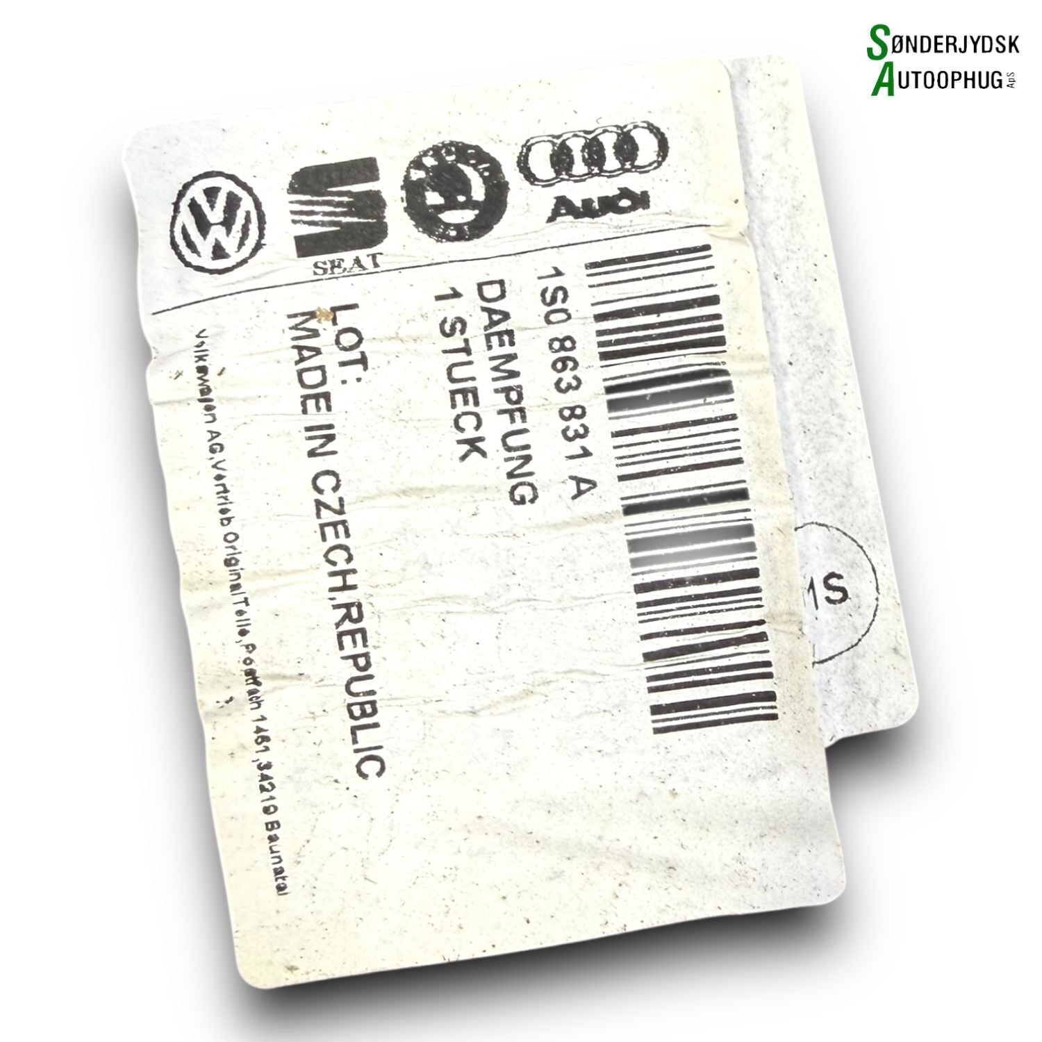 Seat Mii Hjelmbeklædning Med OEM Nr. 1S0863831A Fra Seat Ophugger