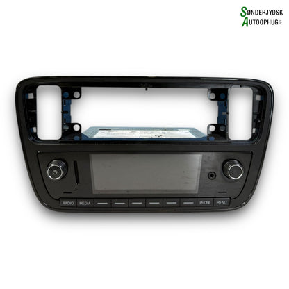 Seat Mii Radio, Multi Display Med OEM Nr. 1SL035871QWA Fra Seat Ophugger