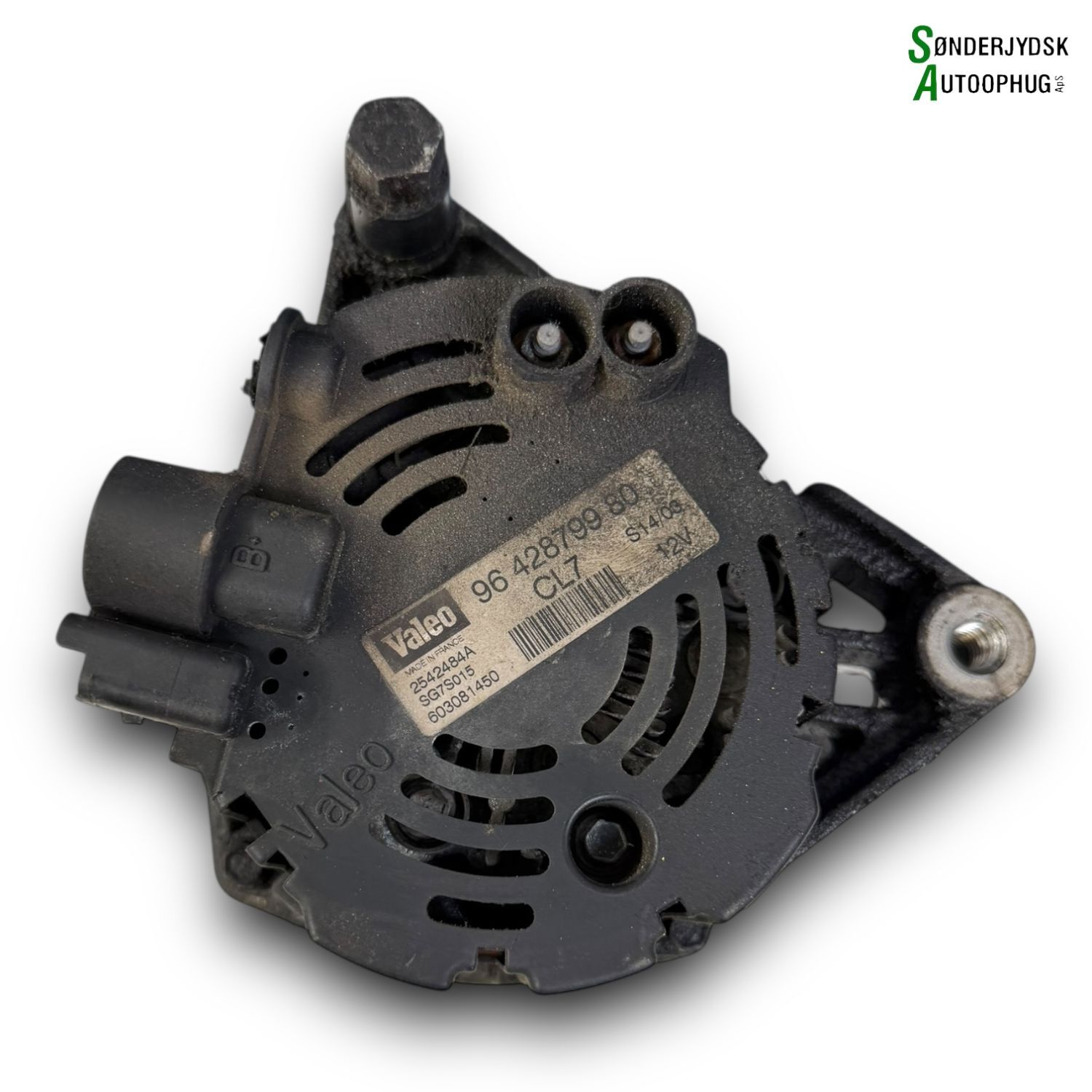 Peugeot 206 Generator Med OEM Nr. A5TA6291 Fra Peugeot Ophugger