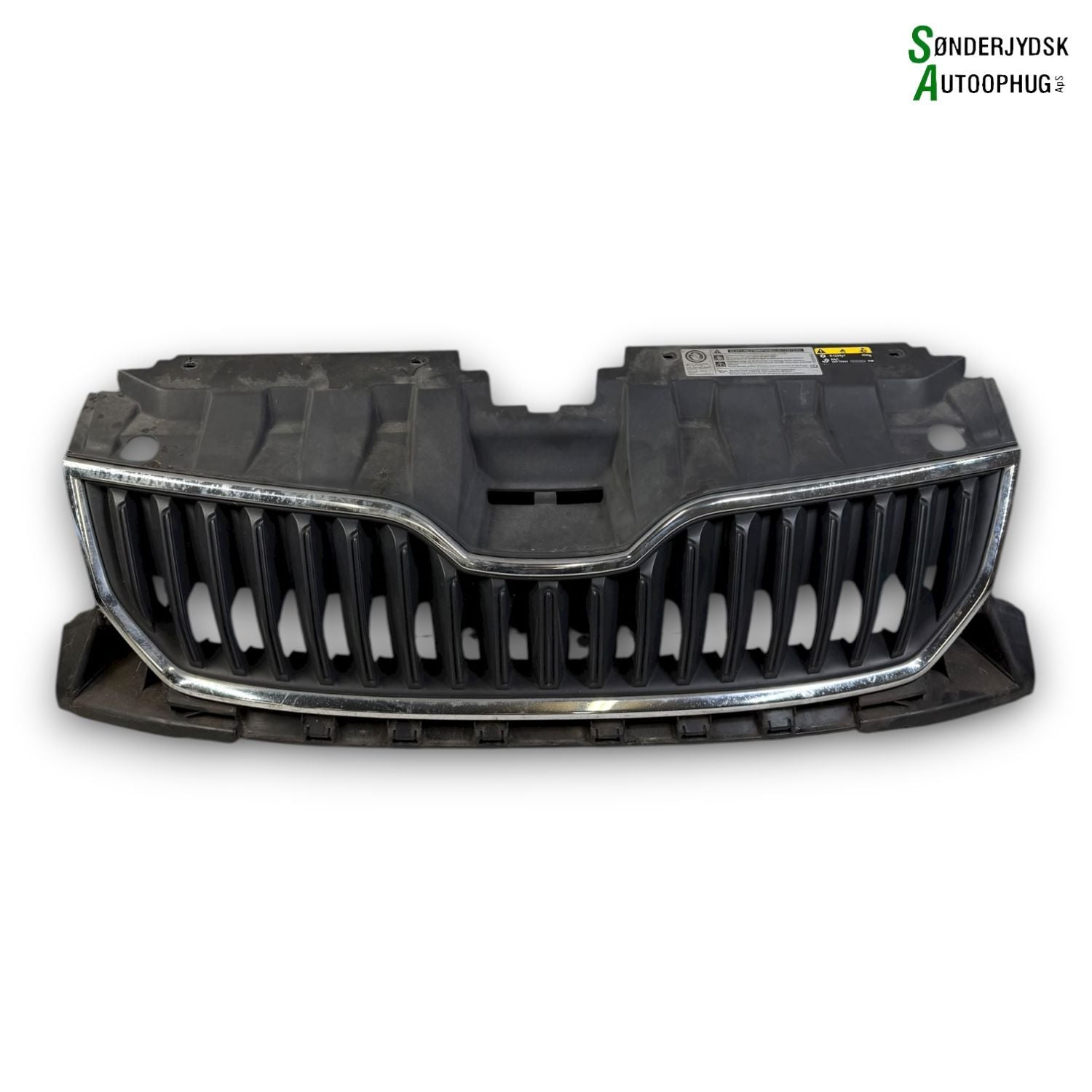 Skoda Fabia Frontgitter Med OEM Nr. 6V08536539B9 Fra Skoda Ophugger