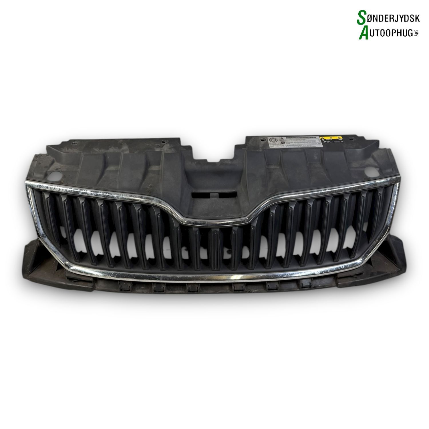 Skoda Fabia Frontgitter Med OEM Nr. 6V0853761 Fra Skoda Ophugger