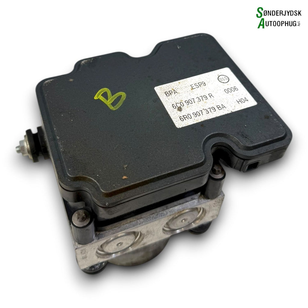 Skoda Fabia ABS Pumpe Med OEM Nr. 6C0907379R Fra Skoda Ophugger